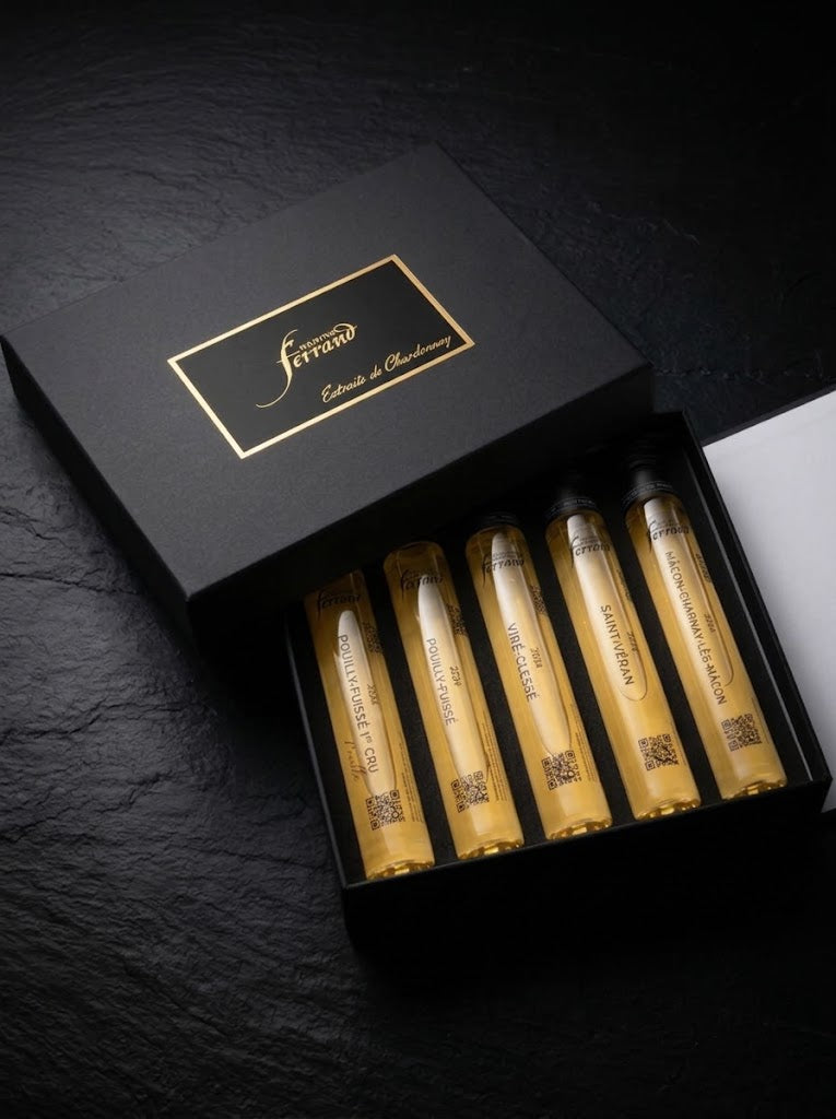 Coffret extraits de Chardonnay